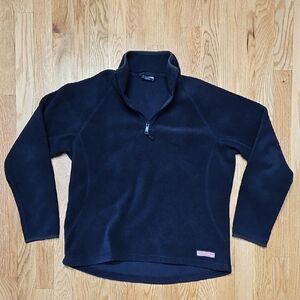 Men's Black Half-Zip Sweater